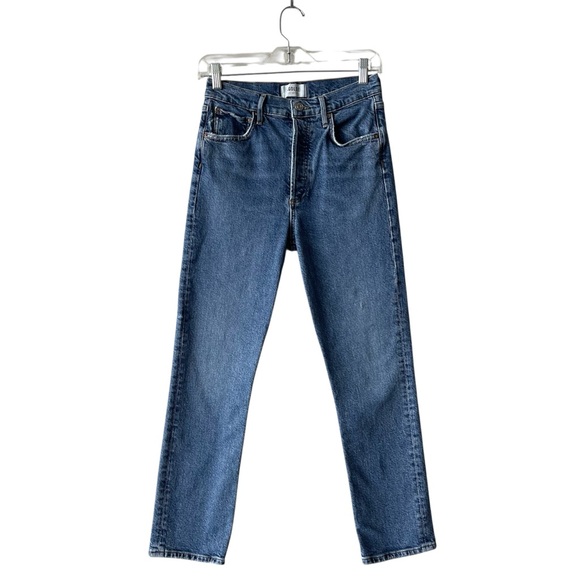 Agolde Blue Ankle & Cropped Jeans - Picture 1 of 9